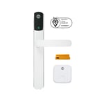 Yale Conexis L2 Smart Door Lock - Remote Access from Anywhere, Anytime, No Key Needed, Works with Alexa, Google Assistant and Philips Hue - White