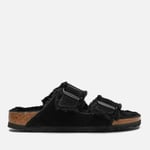 Birkenstock Women's Arizona Slim Fit Shearling Double Strap Sandals - UK 5