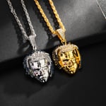 2PCS Hiphop Rap Rapper Xxxtentacion Halsband Rep Kedja Hänge