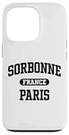 iPhone 13 Pro Sorbonne Administrative District of Paris France Black Print Case