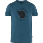 Fjällräven Fox T-shirt Men Blå S - Fri frakt