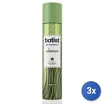 3x Batist Shampooing Sec 200 Ml. Classique