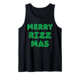 Merry Rizz Mas - Funny Gen Alpha Middle School Christmas Tank Top