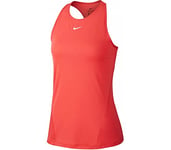 Nike W Np Tank All Over Mesh Tank Top - Track Red/(White), X-Small