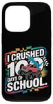 iPhone 13 Pro 100 Days Of School Monster Truck T Rex Dinosaur Boys Kids Case