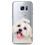 Samsung Galaxy S6 Edge TPU Skal - Bichon Frisé