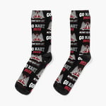 Chaussettes Taille Unique Gokart Racing Driver Be Fast Gift Racing Kart Racing Nouveauté Fantaisie Motif Fou Équipage Décontracté Pour Hommes Femmes