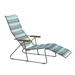 Houe - CLICK Sunlounger - Multi Color 2 - Solstoler og solsenger - Henrik Pedersen - Metall/Tre/Plast