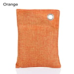 100g Bamboo Charcoal Bag Shoe Deodorant Closets Desiccant Orange