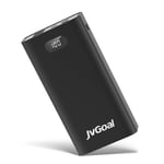 JvGoal Power Bank 26800mAh Ultra-High Capacity Portable Phone Charger Dual Outputs LED Display External Battery Pack with 3 Inputs USB C Port Compatible for Smart Phone, Tablet, Heated Vest and More