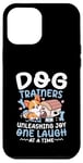 Coque pour iPhone 12 Pro Max Dresseurs de chiens Libérez la joie One Laugh At A Time