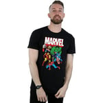 T-shirt Marvel  Hero Group