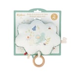 KALOO KALOO - Petites Chansons Boîte à Musique en Tissu et Bois Coussin Musical 15 cm Comptine Une Souris Verte d'Éveil pour Bébé Vert Blanc Dès La Naissance, K210000