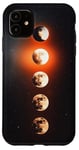 Coque pour iPhone 11 Soleil Lune Etoiles Ciel Nuit Céleste Nuit Étoilée