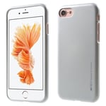 Mercury Goospery Jelly deksel til iPhone 7/8/SE 2020/SE 2022  Silver