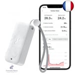 SwitchBot IP65 Hygromètre Thermomètre Intérieur Extérieur, Portée Bluetooth de 1