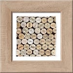 Pro Art an427o17 New Classic Wood Cork Collection Tableau avec Cadre en Bois 44 x 44 cm