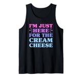 Cream Cheese I Love Cream Cheese Funny Food Lover Tank Top