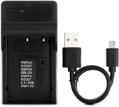 DB-L50 USB Chargeur pour Sanyo Xacti DMX-FH11, DMX-HD1000, DMX-HD1010, DMX-HD2000, DMX-TH1, DMX-WH1, VPC-HD1000, VPC-HD1010, VPC-HD2000, VPC-TH1, VPC-TH2, VPC-WH1 Caméra et Plus