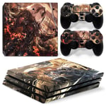 Kit De Autocollants Skin Decal Pour Console De Jeu Professionnelle Ps4 The Last Of Us, T1tn-P4pro-7140