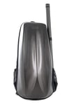 GEWA étui à violon Rucksack Space Bag Titanium 4/4-3/4 Étui à archet séparé, détachable sur le côté