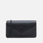 Marc Jacobs The Longshot Saffiano Leather Chain Wallet