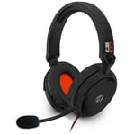 Casque Audio Gamer Universel Stealth C6-100 Stealth - Noir / Orange - Ps4 / Ps5 / Xbox One / Xbox Series / Switch / Pc / Mobile