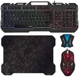 pack clavier souris tapis gamer orios wasdkey et convertisseur switch, ps4, ps3 et xbox one