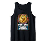 Fortune Favors The Brave Hodler Bitcoin Tank Top