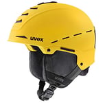 uvex Legend Pro - Casque de Ski pour Hommes et Femmes - Réglage de la Taille Individuel - Fermeture Magnétique - Yellow Matt - 52-55 cm