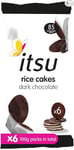 itsu Dark Chocolate Rice Cakes Healthy Sharing Snack + Itsu Milk chocolate Rice Cakes + Itsu Sea Salt Flavour Seaweed Thins + Itsu Rice Cakes Sharing Healthy Snack