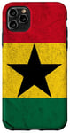 iPhone 11 Pro Max Ghana Flag Colours Ghanaian Gift for Ghanaians Case