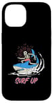 iPhone 14 Surf Up Skeleton Surfer Case