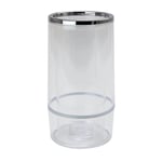 Chrome & Plastic Wine Bottle Cooler Wine Beer Cooler Tub For 750ml Wine Bottle