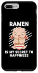 iPhone 7 Plus/8 Plus Cute Goat Ramen Is My Secret To Happiness Goat Case