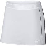 Nike Women Court Dri-FIT Tennis Skirt - White/Black/Black/Black, Small