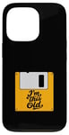 Coque pour iPhone 13 Pro Retro Nostalgia I'm This Old Floppy Disk Birthday Tech