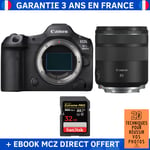 Canon EOS R5 Mark II + RF 85mm f/2 Macro IS STM + 1 SanDisk 32GB Extreme PRO UHS-II SDXC 300 MB/s + Ebook '20 Techniques pour Réussir vos Photos' - Appareil Photo Hybride Canon