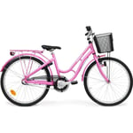 Kronan Barncykel F24 3-växlad Rosa