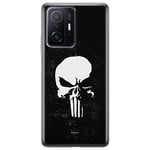 ERT GROUP Coque de téléphone Portable pour Xiaomi 11T 5G / 11T Pro 5G Original et sous Licence Officielle Marvel Motif Punisher 002 Parfaitement adapté à la Forme du téléphone Portable, Coque en TPU