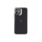 tech21 Evo Clear for Apple iPhone 12 Mini 5G - Germ Fighting Antimicrobial Phone Case with 3 Meter Drop Protection