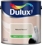 Dulux Silk Interior Walls & Ceilings Emulsion Paint 2.5L - Natural Hessian