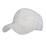 Baseball Cap Hat New Spring Summer Season Glitter Wave Mesh Cap Woman Fashion Femal Shining Outdoor Baseball Cap