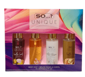 So…?Unique Body Mist Gift Set - Vanilla Candy, Sweet Pea,White Blossom Truffle