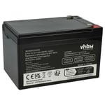 vhbw 1x Batterie compatible avec APC Back-UPS ES, Back-UPS Pro, BE750-CN, 62A, Back-UPS CS, BE750BBX450, Back-UPS, BE750BB ASI (12Ah, 12V, AGM)