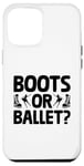 Coque pour iPhone 12 Pro Max Boots Or Ballet Sexe Révéler Future Parent Papa Maman