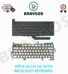 For Apple Macbook Pro Touch A2141 16" Late 2019 US Laptop Keyboard + Backlight