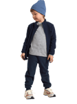 Lindex Kids' Soft Fleece Casual Trousers, Dark Navy