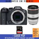 Canon EOS R7 + RF 70-200mm F2.8 L IS USM + 1 SanDisk 64GB Extreme PRO UHS-II SDXC 300 MB/s + Guide PDF ""20 techniques pour r?ussir vos photos