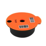 1 Piece Disposable/Reusable Capsule Adapter Integrated Flip Design Compatible with Dolce Gusto for Traveling, Camping Office Use Capsule Plastic